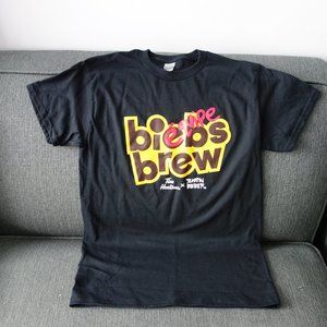 Tim Hortons x Justin Bieber Biebs Brew Equipe T-Shirt Size S